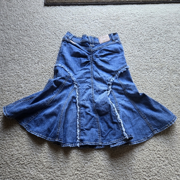 Candie's Girl's Midi Jean Skirt - Picture 5 of 6